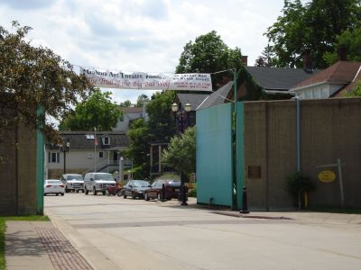 Galena Town Flood Gates
