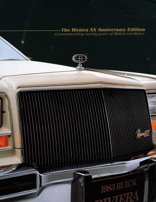 Cover of 4-page dealers sales brochure for the XX
