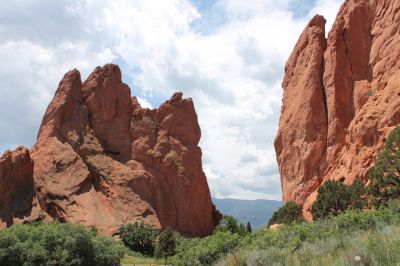 Next to the Garden of the Gods park

