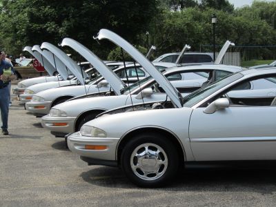 Lined up for Judging

