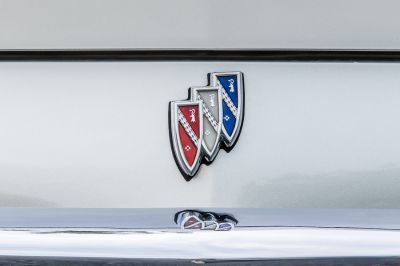 Trunk lock cover on a '65
