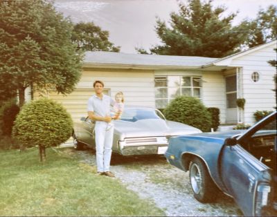 1973 in late 80s
Member Paul Bouker with daughter Sarah. Yes that's an ROA shirt Paul is wearing
