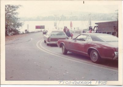 Heading for the Fort Ticonderoga Ferry

