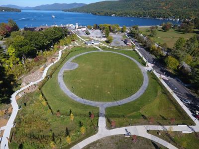 Concours Show Field Lake George New York

