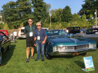 Jason Zerbini & Wayne Carini
Wayne is star of TV show Chasing Classic Cars. Thanks to Al Schmidt for taking this picture
