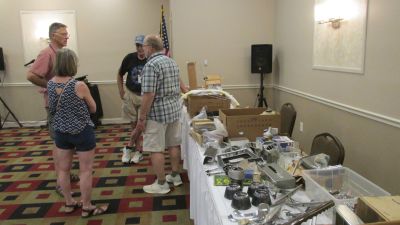 Vendors selling Merchandise in the Hospitality Room
