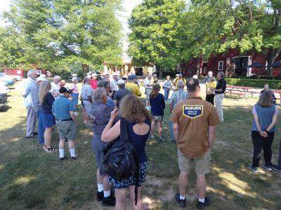 We were informed of several areas of interest on the Museum Grounds
