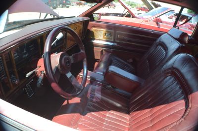 1979-85 Class ready for “Peer Judging”  ...
Interior in a 1984 T-Type Riviera
