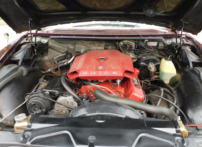 The engine bay of a VERY EARLY 1967 GS … NOT Registered with the ROA
