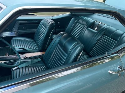 Second Generation … 1966 “Rare” Optional Custom Aqua Vinyl Bucket Interior

