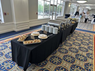 A nice spread by the WYNDHAM GETTYSBURG
