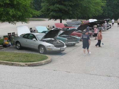 Winners Circle cars on Display
