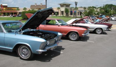 1963-1965 line-up on Show Day
