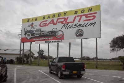 Car Show and judging on the grounds at Garlits’ Museum
