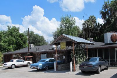 A few Rivieras parked at the Yearling Restaurant
